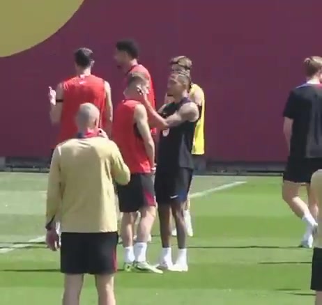 神秘仪式🤣拉菲尼亚对费尔明扭扭耳朵、按摩太阳穴、拍拍脖子