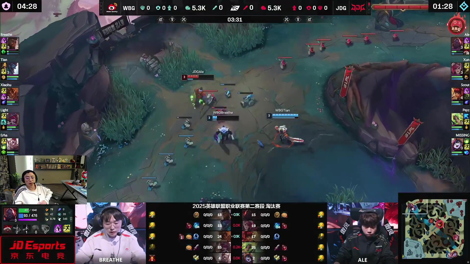 水晶哥看Peyz对位领先5K独木难支输给WBG：死一次家直接没了！